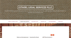 Desktop Screenshot of citadellegal.com